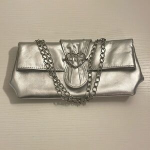 Silver Brighton Clutch Purse